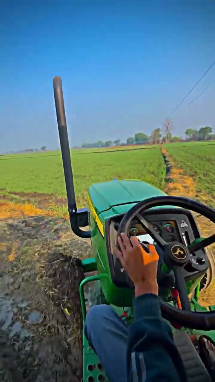John Deere ? 5210 new model new video new WhatsApp status ❤️? #johndeere #tractorking #lovetractor